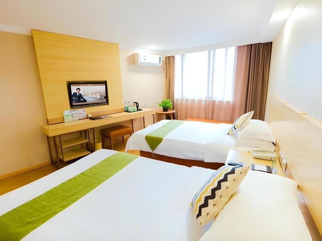 Greentree Inn Shanghai Guangxin Road Tongji Hospital Express Hotel Dış mekan fotoğraf
