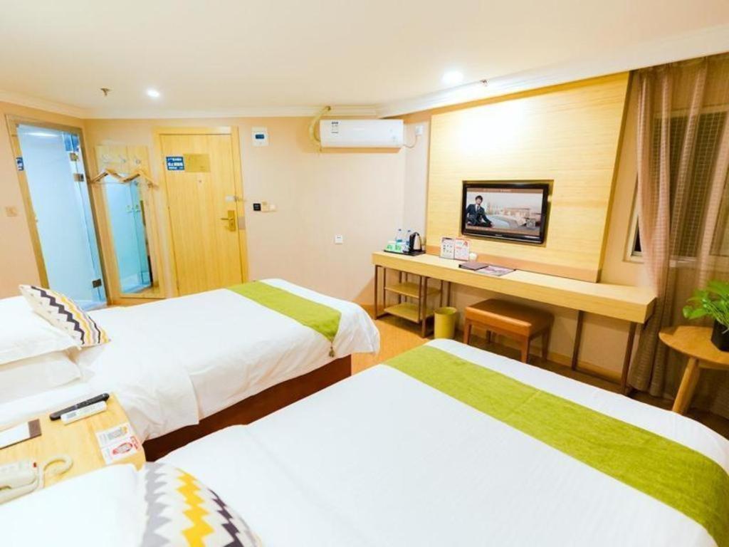 Greentree Inn Shanghai Guangxin Road Tongji Hospital Express Hotel Dış mekan fotoğraf