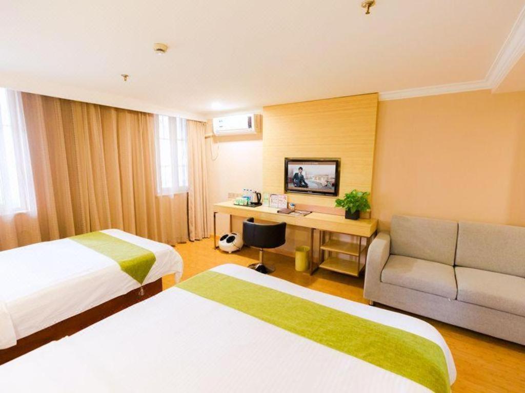 Greentree Inn Shanghai Guangxin Road Tongji Hospital Express Hotel Dış mekan fotoğraf