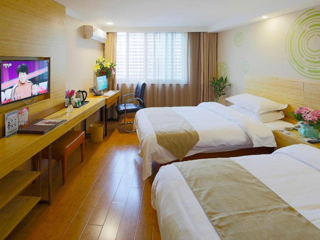 Greentree Inn Shanghai Guangxin Road Tongji Hospital Express Hotel Dış mekan fotoğraf