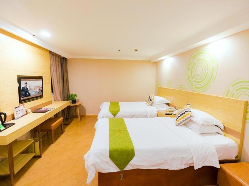 Greentree Inn Shanghai Guangxin Road Tongji Hospital Express Hotel Dış mekan fotoğraf