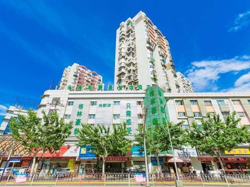 Greentree Inn Shanghai Guangxin Road Tongji Hospital Express Hotel Dış mekan fotoğraf