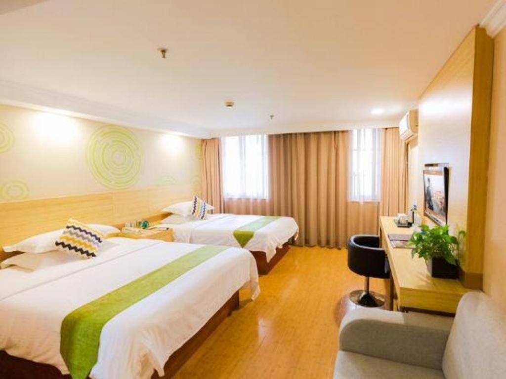 Greentree Inn Shanghai Guangxin Road Tongji Hospital Express Hotel Dış mekan fotoğraf