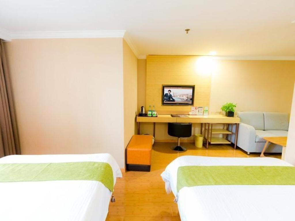 Greentree Inn Shanghai Guangxin Road Tongji Hospital Express Hotel Dış mekan fotoğraf